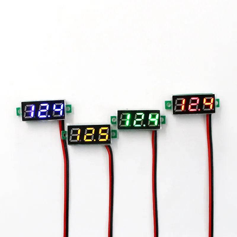 0.28 Ultra-small DC Voltmeter Digital LED Display Adjustable