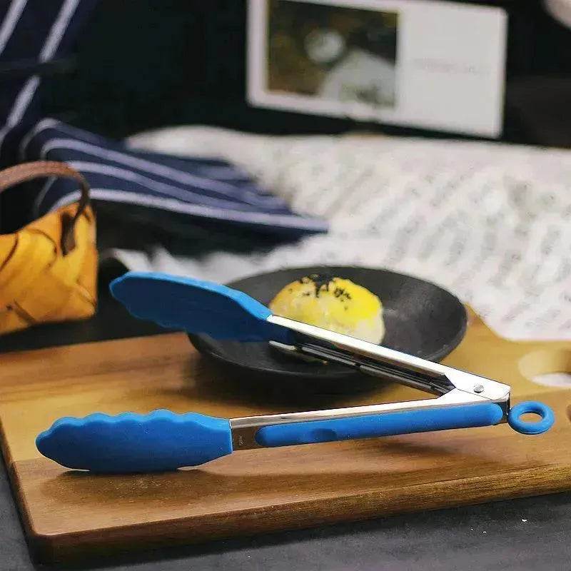 1 Pc Cooking Barbecue Clip In Stainless Steel Handle BBQ Forks Tool Outdoor Salad Food Clip Kitchen Appliances