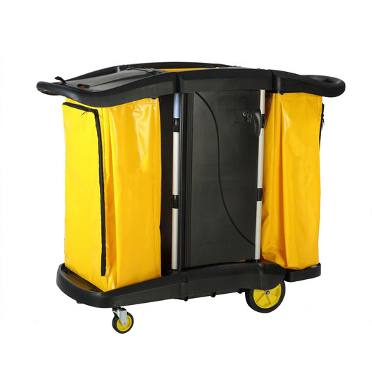 High Capacity Janitors Cart - Sold By The Case-0