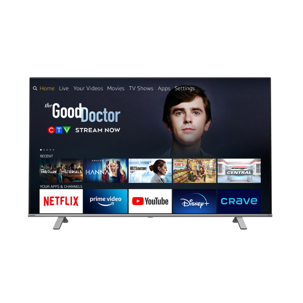 Téléviseur Toshiba 65" 4K UHD HDR LED intelligent Fire TV Edition (65C350K)