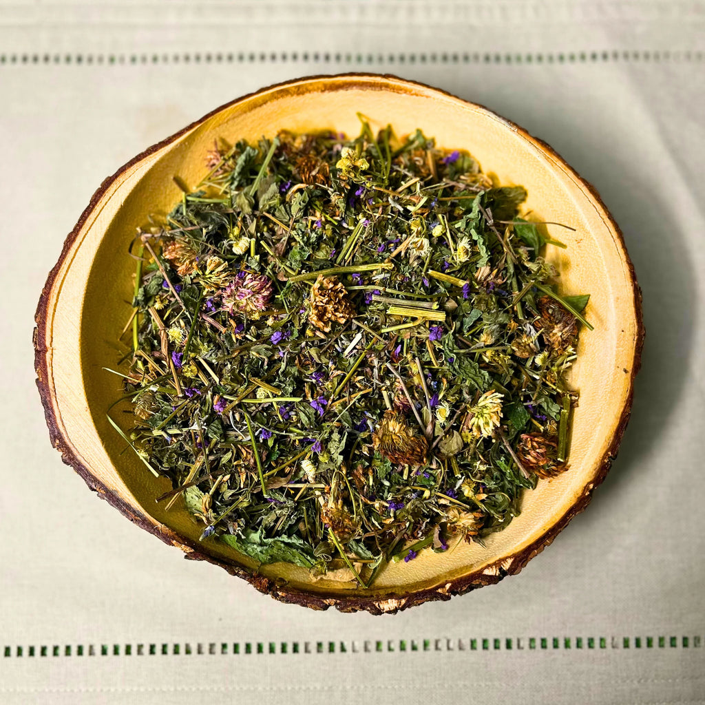 "Meadow Medley" Hay Topper