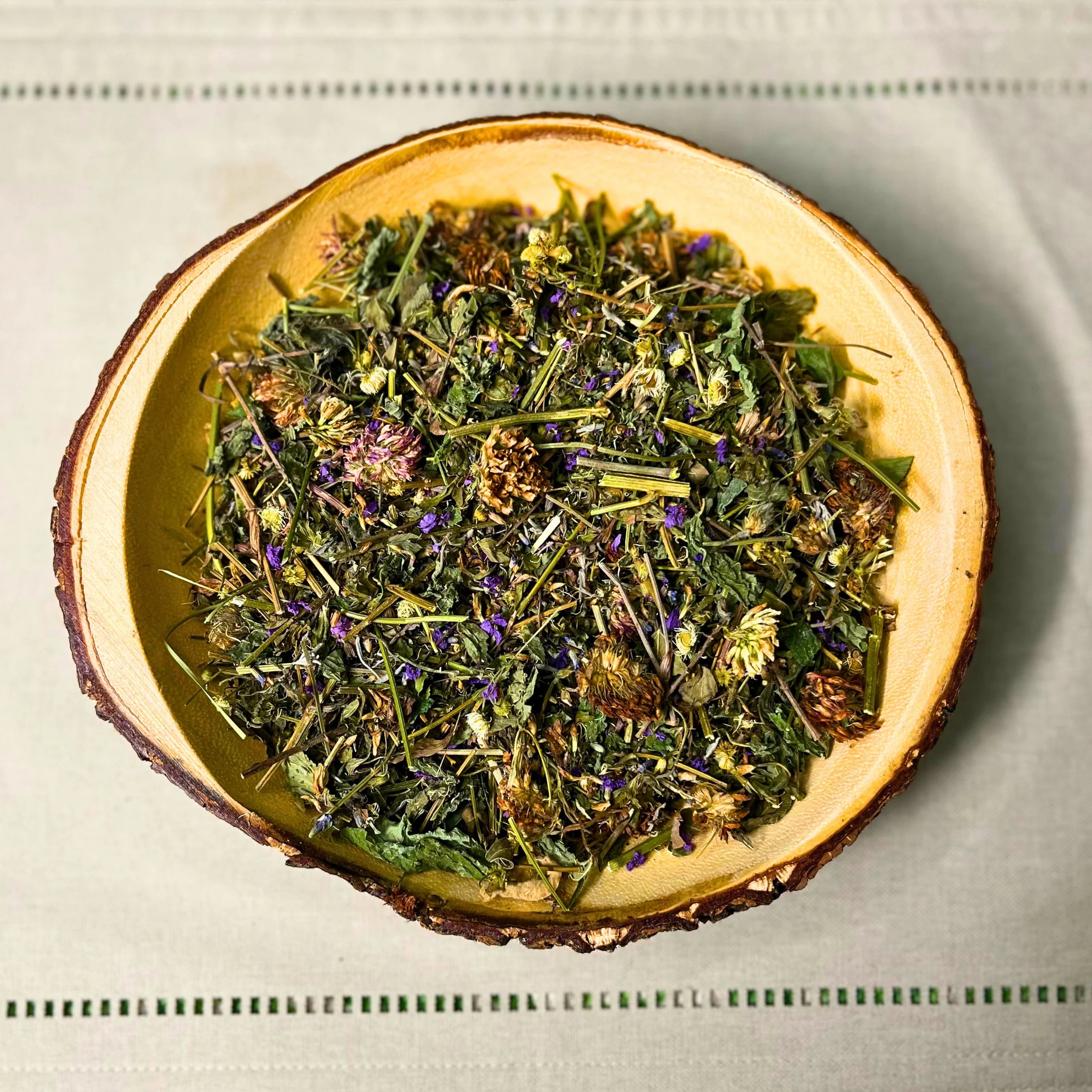 "Meadow Medley" Hay Topper