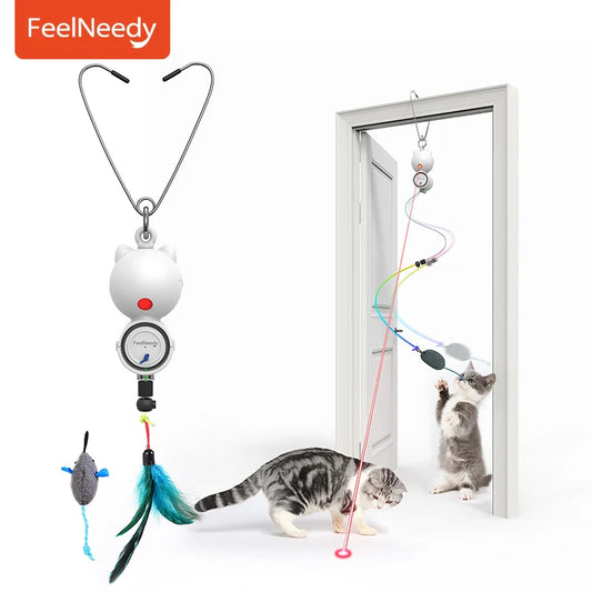 Interactive LED Cat Toy-0