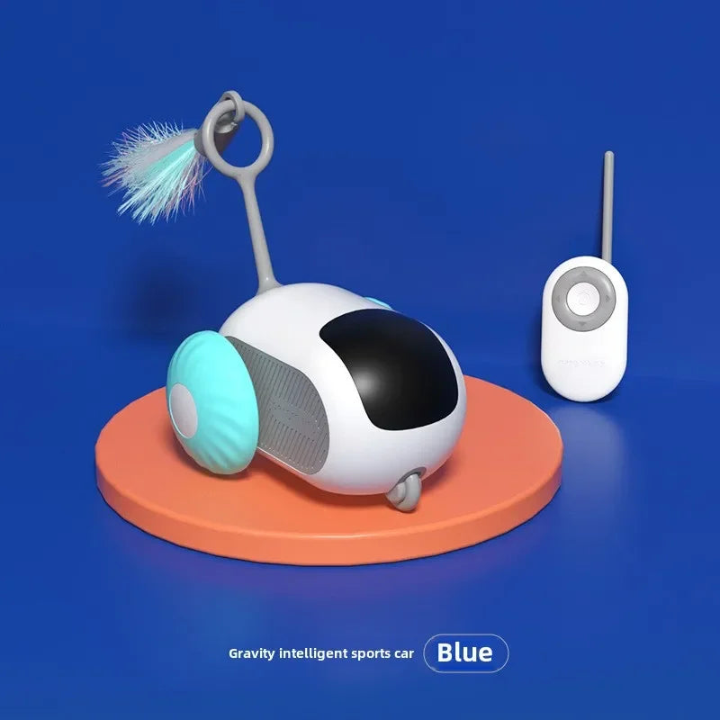 Interactive Remote Control Cat Toy Car-6