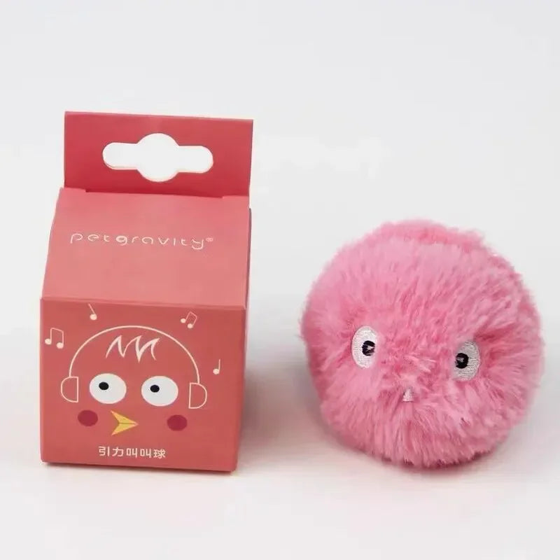Plush Interactive Cat Toy Ball-9