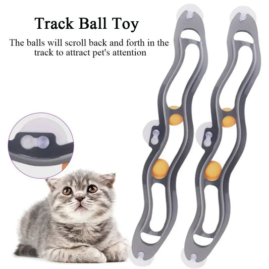 Interactive Suction Cup Cat Toy-0