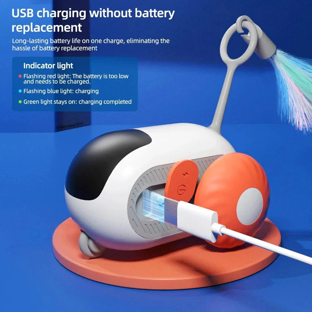 Interactive Remote-Controlled Cat Car Toy-3