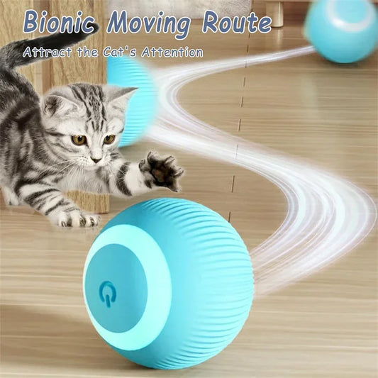 Electric Rolling Cat Toy Ball-0