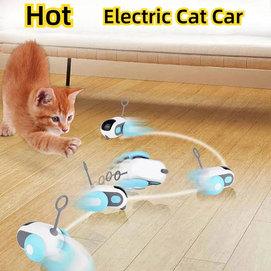 Interactive Remote-Controlled Cat Car Toy-0
