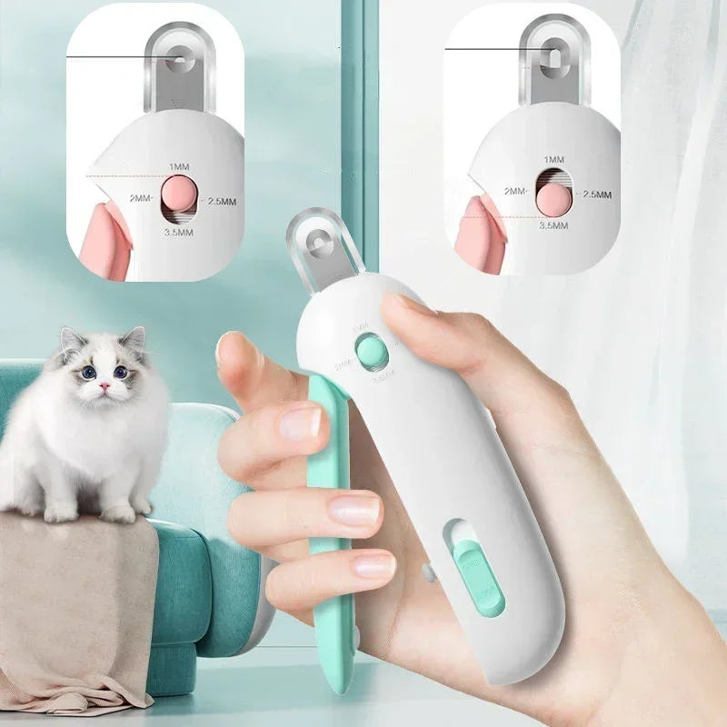 Ergonomic Adjustable Pet Nail Clippers for Dogs & Cats-0