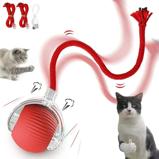 Interactive Automatic Cat Ball Toy-0