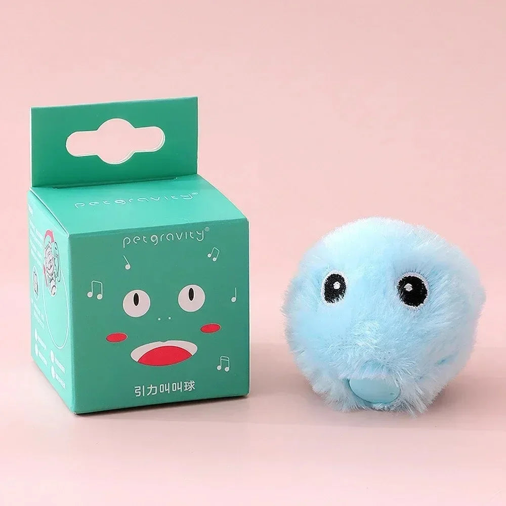 Plush Interactive Cat Toy Ball-7