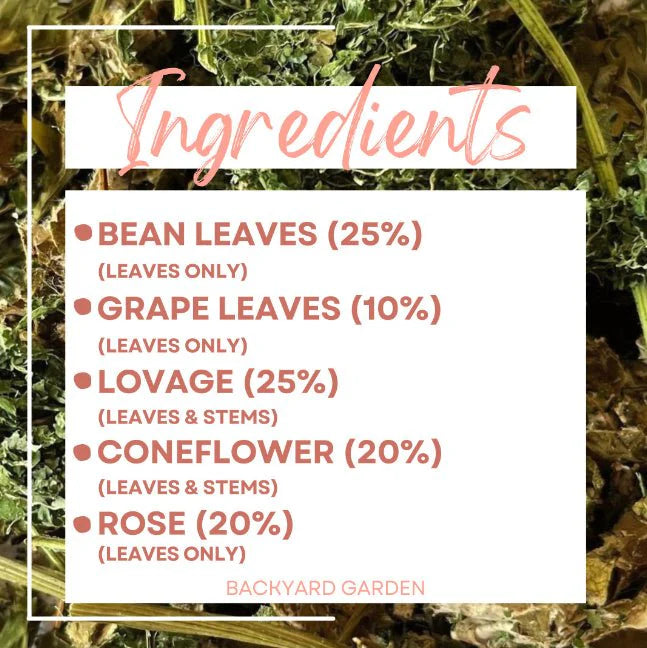 "Backyard Garden," Hay Topper